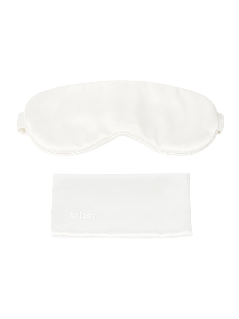 Blissy Sleep Mask WHITE 4 Blissy Sleep Mask WHITE - Image 2