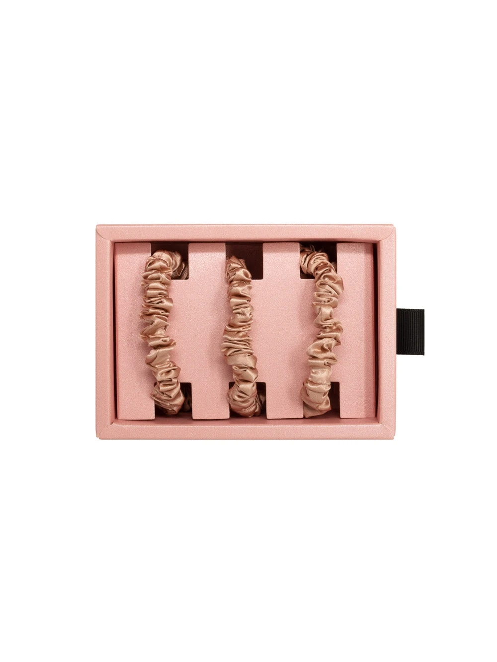 Blissy Skinny Scrunchies ROSE GOLD 4 Blissy Skinny Scrunchies ROSE GOLD - Image 2