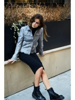 JKT NYC Alexa Patina Leather Jacket STEEL -Deals Clothing Shop 2E4ECD4D9607CAFPRODUCT 02