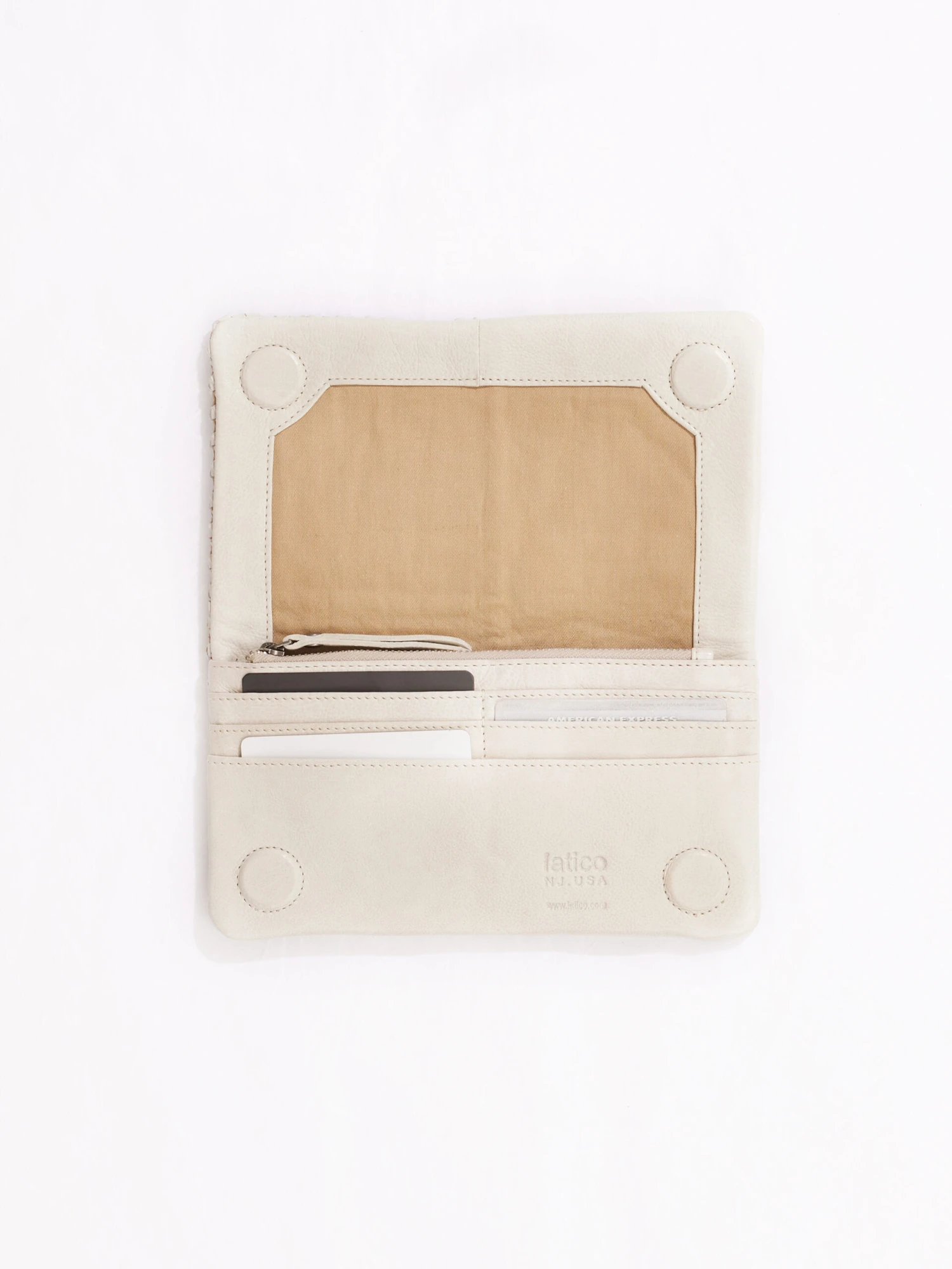 Latico Whitney Clutch OATMEAL 4 Latico Whitney Clutch OATMEAL - Image 2
