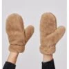 Hat Attack Fuzzy Faux Fur Mitten TAUPE 2 Hat Attack Fuzzy Faux Fur Mitten TAUPE -Deals Clothing Shop 546DCED8CFBDBRNPRODUCT 02