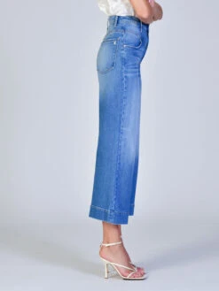 Black Orchid Emma Double Yoke Wide Leg Crop BRIGHT BLUE -Deals Clothing Shop 5B921D861AF5000PRODUCT 04