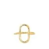 Marlyn Schiff Open Oval Ring GOLD