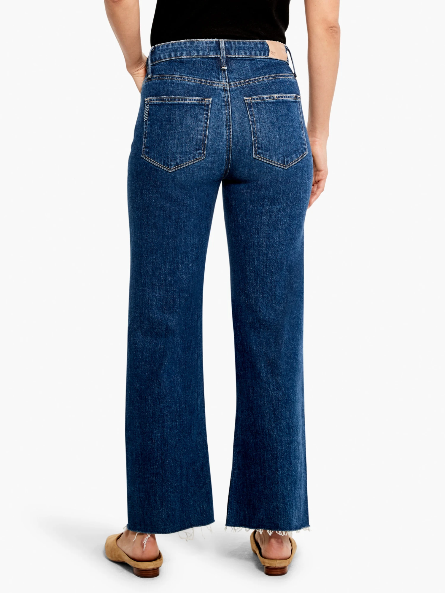 Paige - Leenah Ankle DARK WASH 5 Paige - Leenah Ankle DARK WASH - Image 3