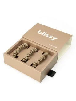 Blissy Skinny Scrunchies TAUPE