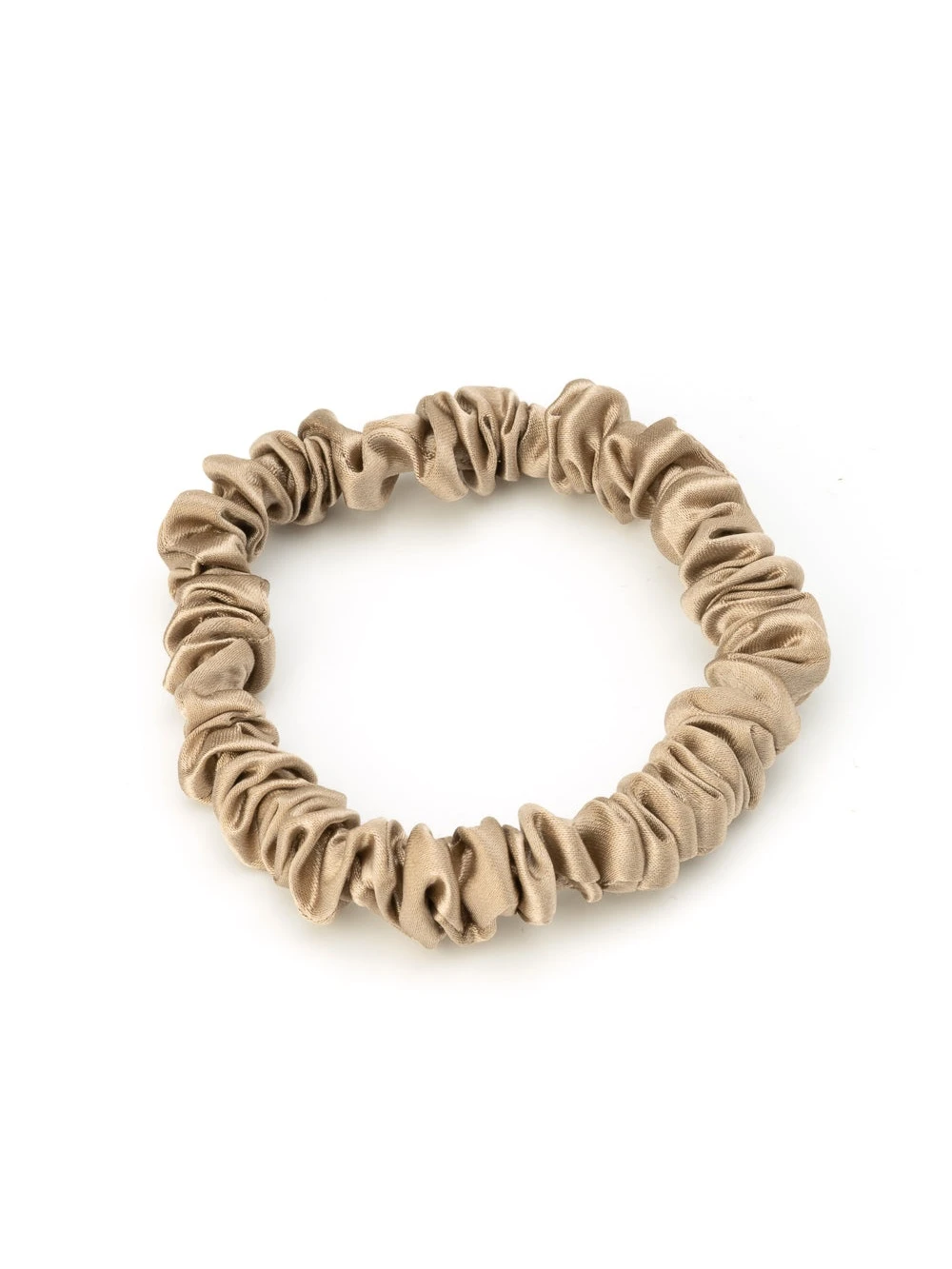 Blissy Skinny Scrunchies TAUPE 6 Blissy Skinny Scrunchies TAUPE - Image 4