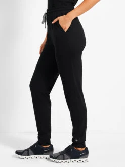 Brushed Flow Jogger BLACK ONYX -Deals Clothing Shop ACTBAS8348BLXPRODUCT 03