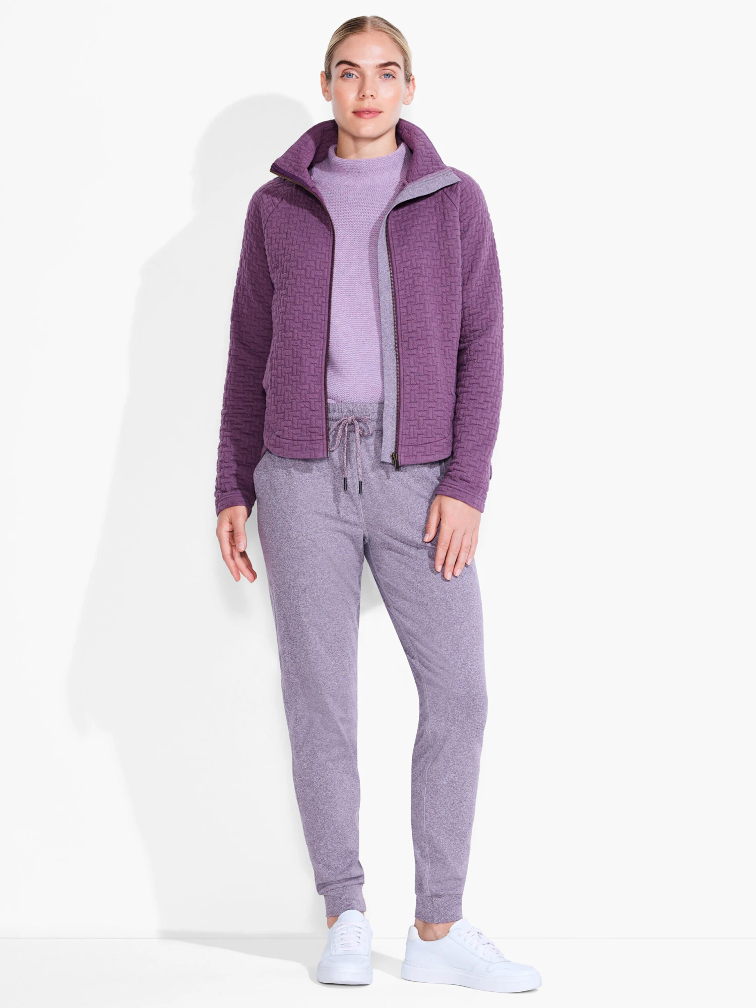 All Year Quilted Jacket PLUM 6 All Year Quilted Jacket PLUM - Image 4