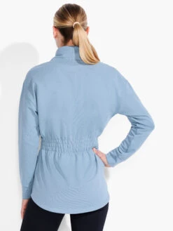 Brushed Terry Ruched Tunic MOUNTAIN AIR -Deals Clothing Shop ACTF238050MNAPRODUCT 03