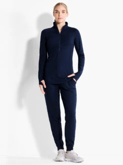 Brushed Flow Half Zip INK 9 Brushed Flow Half Zip INK -Deals Clothing Shop ACTF238052INKPRODUCT 04