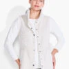 Fleece Knit Vest ALABASTER -Deals Clothing Shop ACTF238090ALBPRODUCT 04