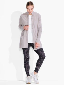 Cool Down Pocket Cardigan LIGHT PEBBLE -Deals Clothing Shop ACTF238173LPBPRODUCT 04