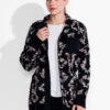 Spacedye Cozy Coat BLACK MULTI -Deals Clothing Shop ACTF238174BLMPRODUCT 01