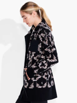 Spacedye Cozy Coat BLACK MULTI -Deals Clothing Shop ACTF238174BLMPRODUCT 02