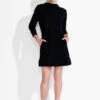 Brushed Terry Dress BLACK ONYX 1 Brushed Terry Dress BLACK ONYX -Deals Clothing Shop ACTF238211BLXPRODUCT 01