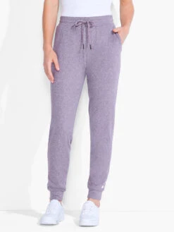 Brushed Flow Jogger PLUM