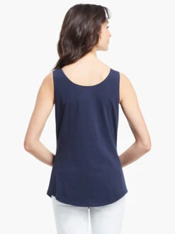 Shirt Tail Perfect Tank DARK INDIGO -Deals Clothing Shop ALL1030DIDPRODUCT 03