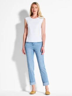 Perfect Length Layer PAPER WHITE -Deals Clothing Shop ALL1060PWHPRODUCT 04