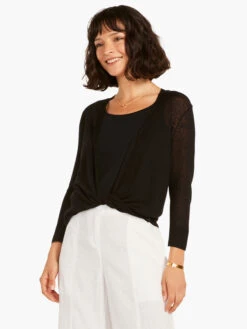 Lightweight 4-Way Cardigan BLACK ONYX 6 Lightweight 4-Way Cardigan BLACK ONYX -Deals Clothing Shop ALL1107BLXPRODUCT 03