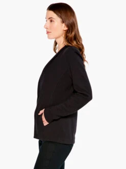 Sleek Knit Jacket BLACK ONYX -Deals Clothing Shop ALL1166BLACK20ONYXPRODUCT 02