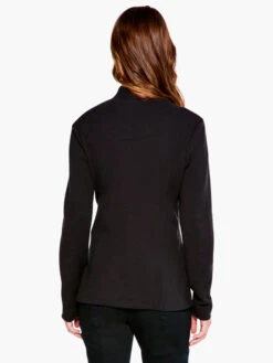 Sleek Knit Jacket BLACK ONYX -Deals Clothing Shop ALL1166BLACK20ONYXPRODUCT 03