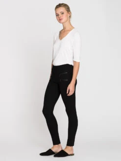 Double Zip Legging BLACK ONYX -Deals Clothing Shop ALL1384RBLXPRODUCT 01