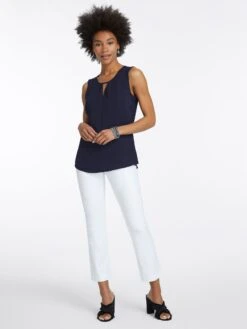 Easy Keyhole Top DARK INDIGO -Deals Clothing Shop ALL1670DIDPRODUCT 04