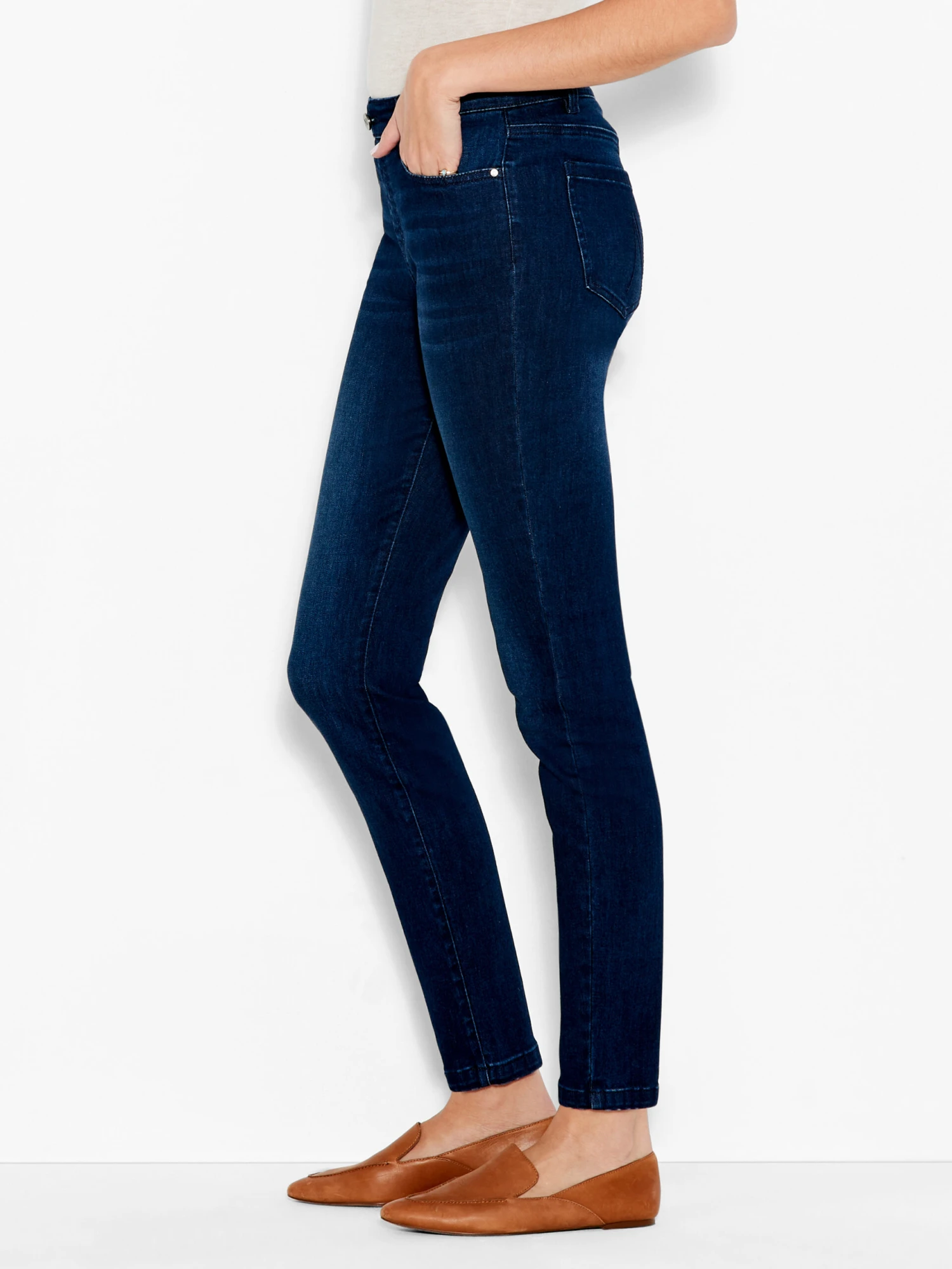 NZ Denim 28" Mid Rise Slim Ankle Jeans TWILIGHT 4 NZ Denim 28" Mid Rise Slim Ankle Jeans TWILIGHT - Image 2