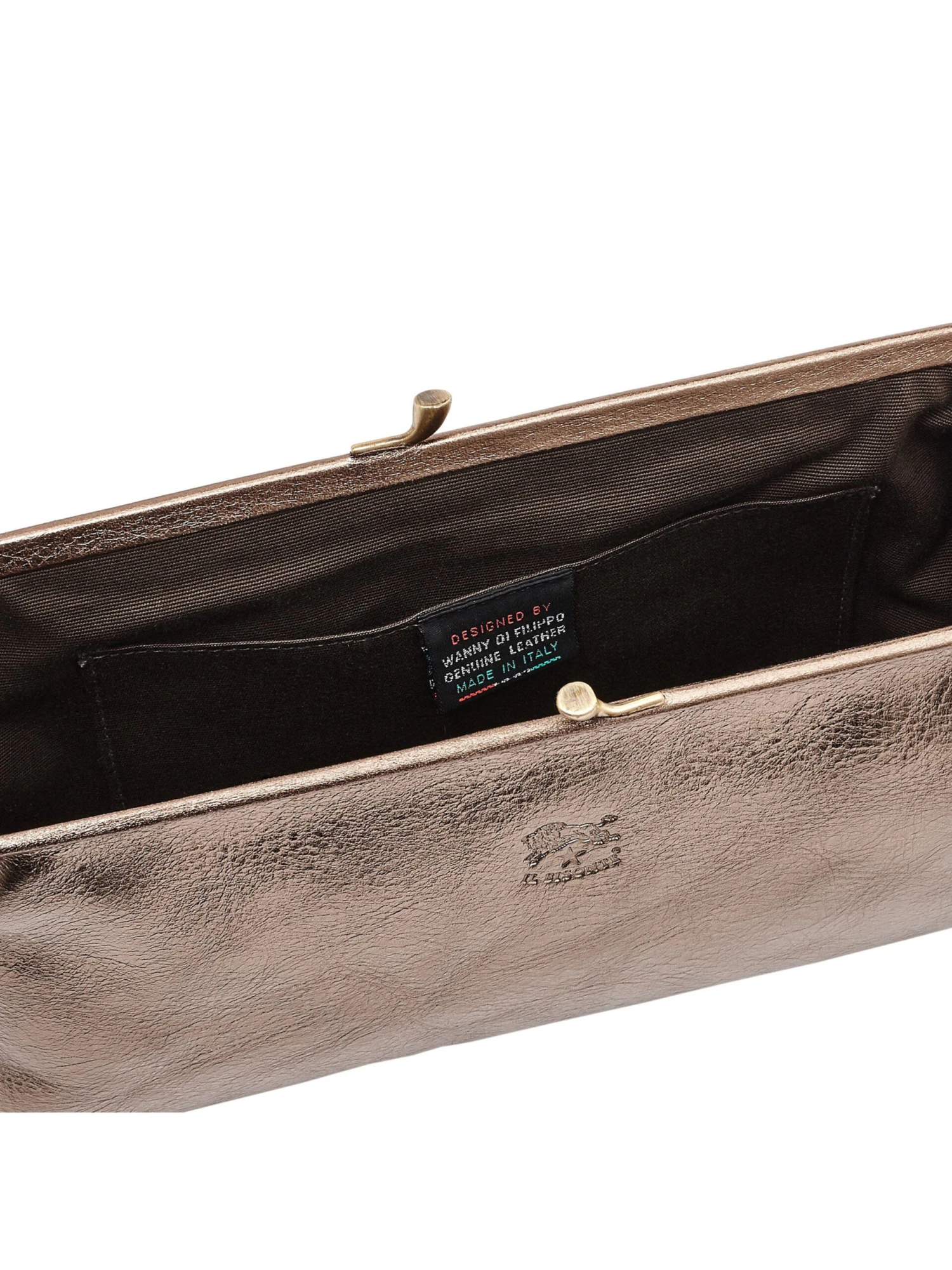 Il Bisonte - Small Snap Close Clutch 4 Il Bisonte - Small Snap Close Clutch - Image 2