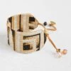 Mishky - Spicy Brown Mosaic Print Beaded Bracelet SPICY BROWN MIX 2 Mishky - Spicy Brown Mosaic Print Beaded Bracelet SPICY BROWN MIX -Deals Clothing Shop BEM7062SBMPRODUCT 01