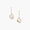 Chan Luu - Single Stone Drop Earrings WHITE 1 Chan Luu - Single Stone Drop Earrings WHITE -Deals Clothing Shop EG5672WHTPRODUCT 01