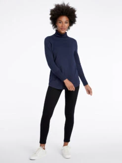 Vital Turtleneck Sweater DARK INDIGO -Deals Clothing Shop F191188DIDPRODUCT 04