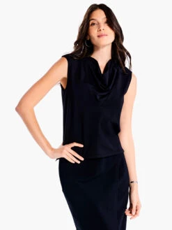 Cascade Top BLACK ONYX