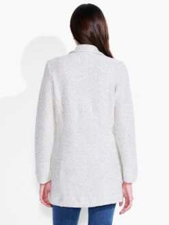 Easy Boucle Knit Blazer CREAM MIX -Deals Clothing Shop F231020CRXPRODUCT 03