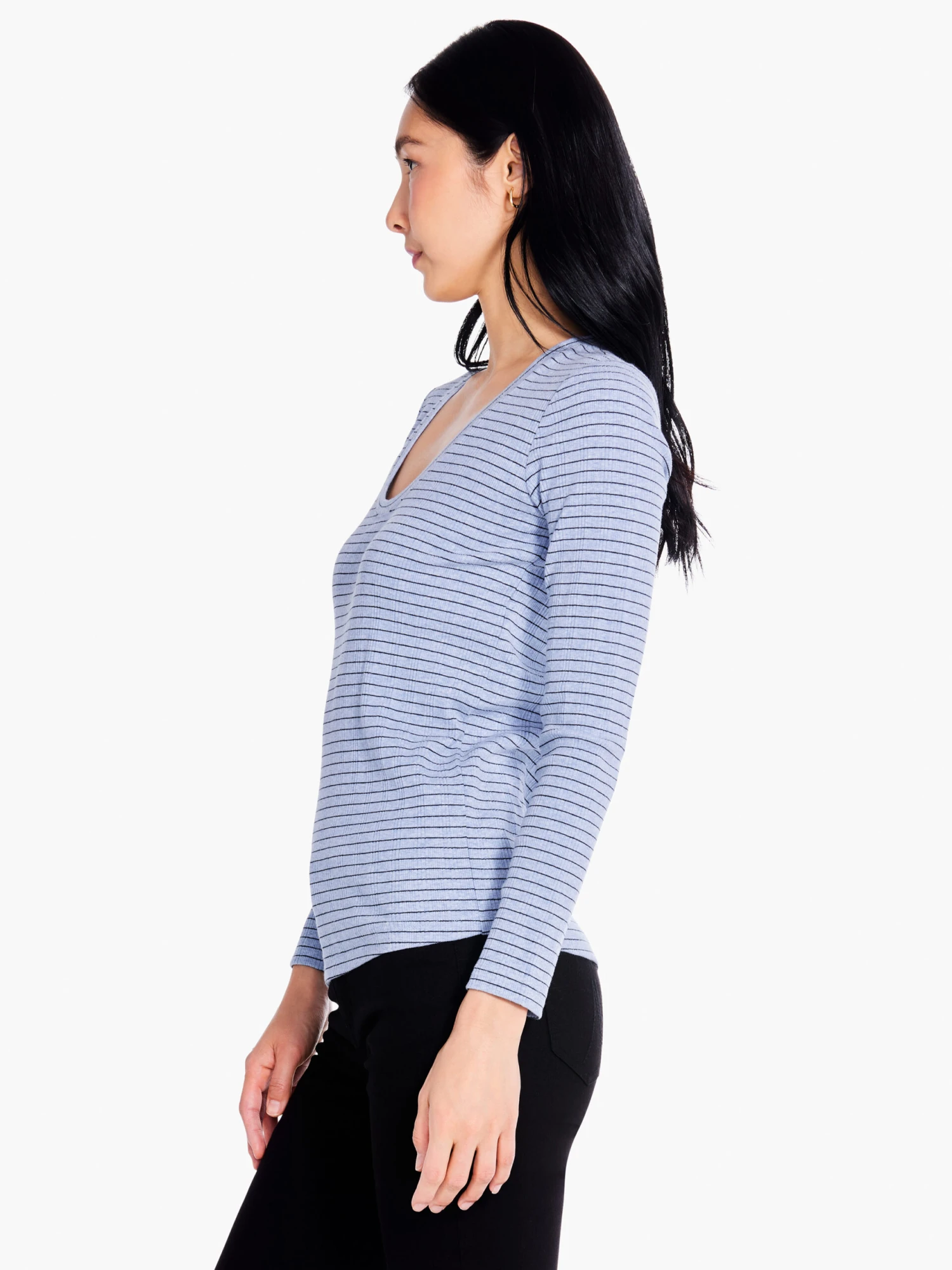This Or That Striped Tee BLUE MULTI 6 This Or That Striped Tee BLUE MULTI - Image 4