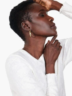 Lace Knit Tee CREAM 11 Lace Knit Tee CREAM -Deals Clothing Shop F231034CRMPRODUCT 05