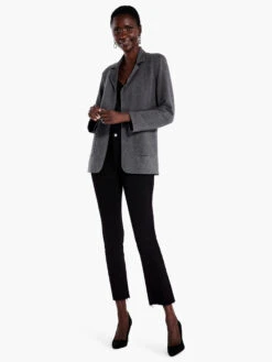 All Day Terry Knit Blazer ECLIPSE -Deals Clothing Shop F231072ECLPRODUCT 04