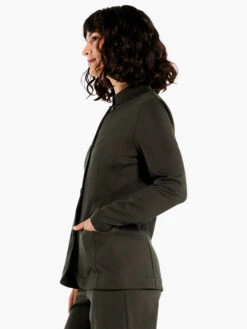 Drapey Ponte Blazer BRIAR -Deals Clothing Shop F231097BIAPRODUCT 02