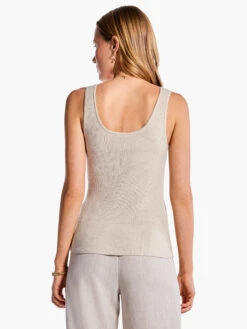Rib Sweater Tank SANDSHELL -Deals Clothing Shop F231106SSHPRODUCT 03