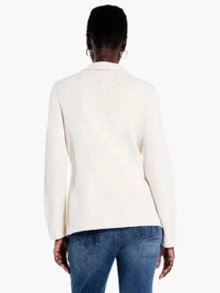 City Charm Knit Blazer SANDSHELL -Deals Clothing Shop F231122SSHPRODUCT 03