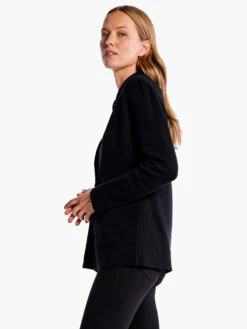 Femme Sleeve Knit Jacket BLACK ONYX -Deals Clothing Shop F231126BLXPRODUCT 02