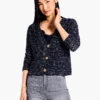 Midnight Sky Crochet Cardigan INDIGO MIX -Deals Clothing Shop F231128IGXPRODUCT 01