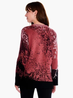 Scenic Sweater RED MULTI -Deals Clothing Shop F231141REDPRODUCT 03