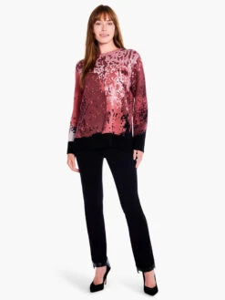 Scenic Sweater RED MULTI -Deals Clothing Shop F231141REDPRODUCT 04