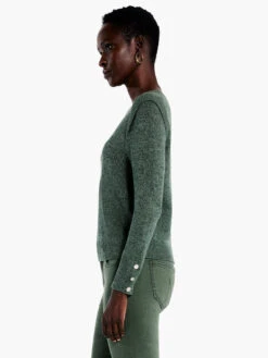 Playful Cuff Sweater GREEN MIX -Deals Clothing Shop F231144GNXPRODUCT 02