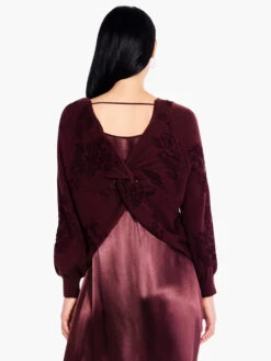 Twist It Up Sweater RED MULTI -Deals Clothing Shop F231155REDPRODUCT 03