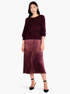 Twist It Up Sweater RED MULTI -Deals Clothing Shop F231155REDPRODUCT 04