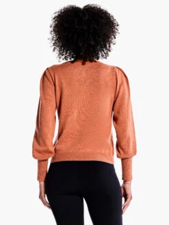 Femme Sleeve Sweater COPPER CREAM -Deals Clothing Shop F231162CREPRODUCT 03