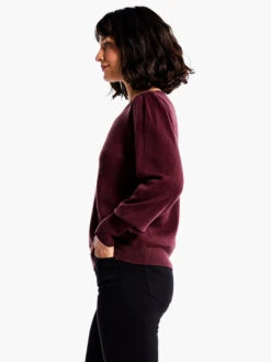 Femme Sleeve Sweater REDWOOD -Deals Clothing Shop F231162RDWPRODUCT 02