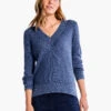 Waffle Stitch V-Neck Sweater -Deals Clothing Shop F231168CFLPRODUCT 01